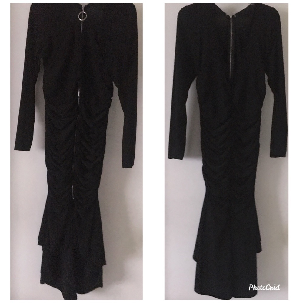 Ruffle Zip Dress